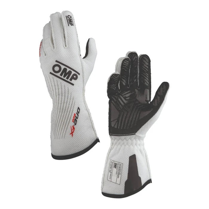 ONE EVO FX GLOVES my2026 FIA 8856-2018 WHITE SZ.