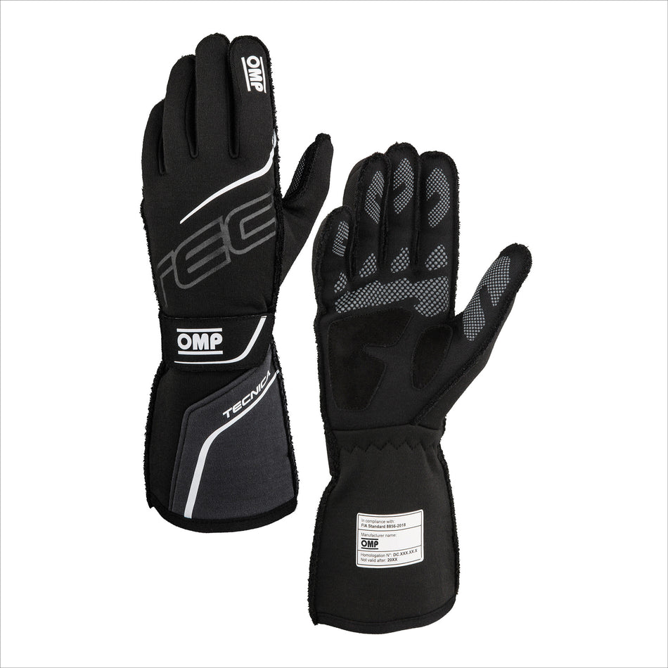 TECNICA GLOVES FIA 8856- 2018 BLACK / ANTHRACITE