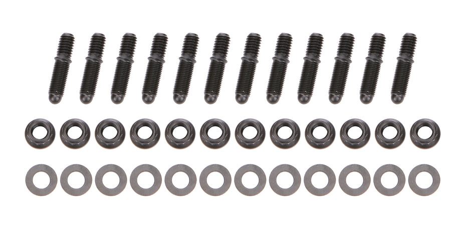 SBC 12pt Header Stud Kit 3/8 x 1.675