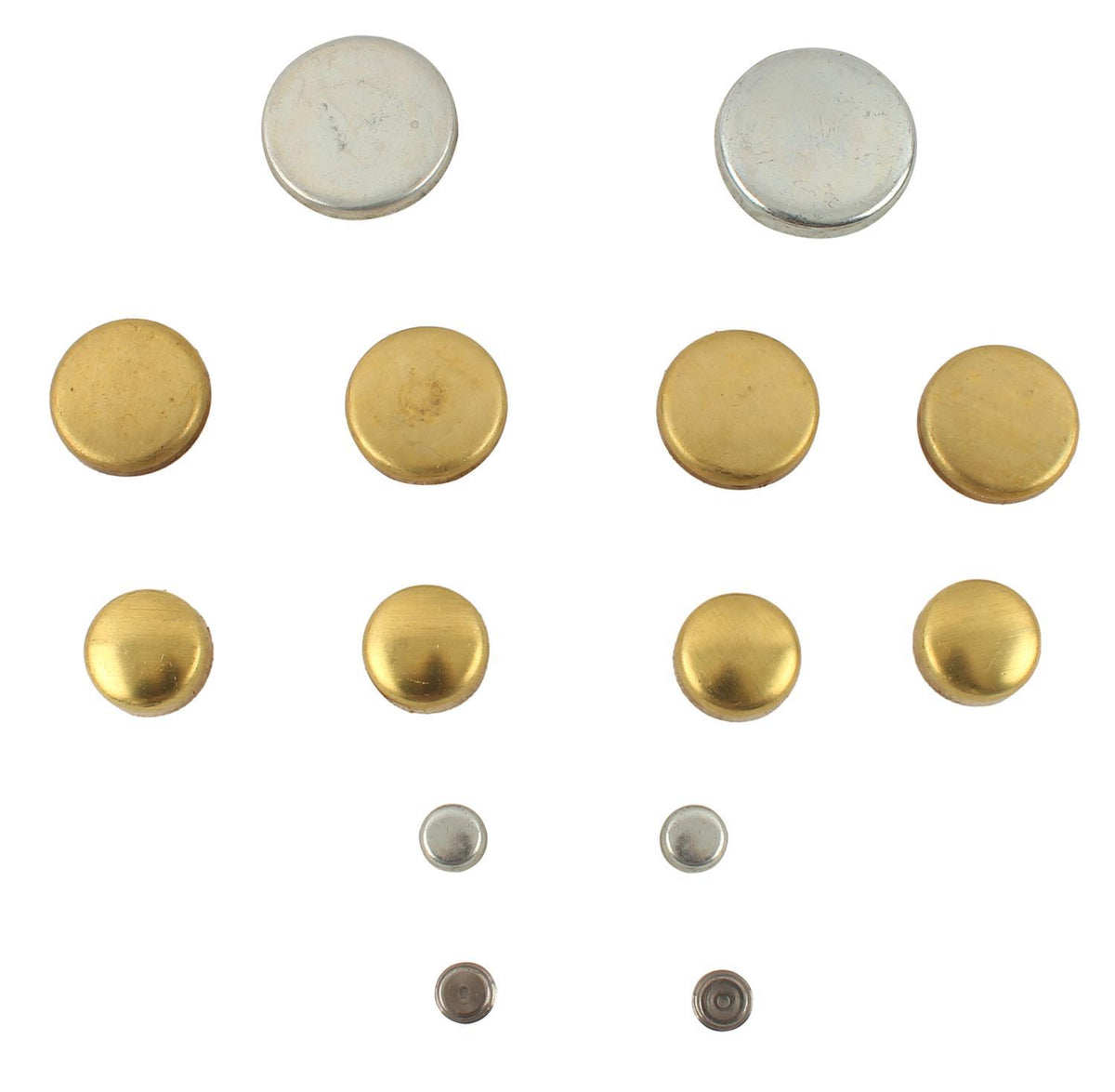 Buick V6 Freeze Plug Kit Brass  3.2L/3.8L/4.1L