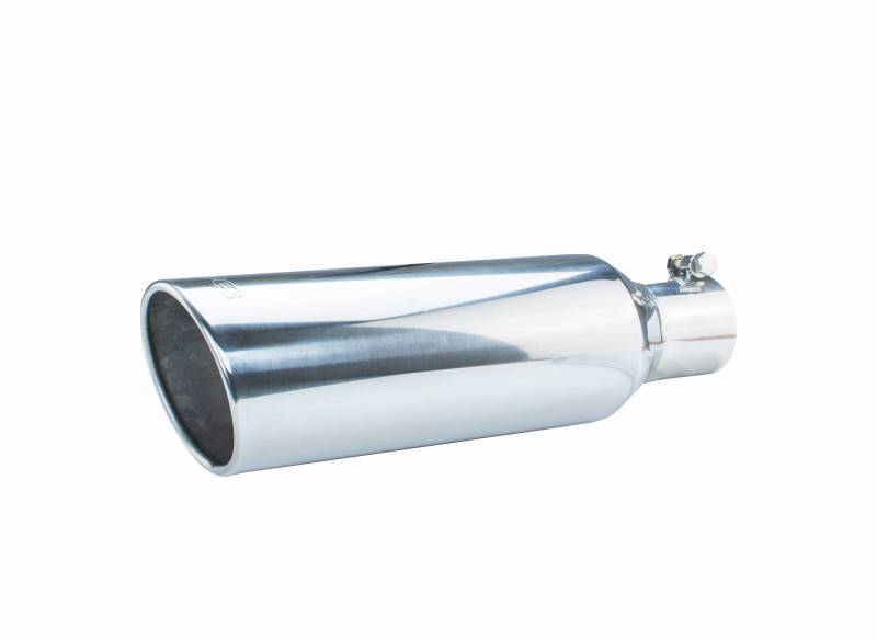 3inID X 5in OD X 12inL Exhaust Tip Stainless