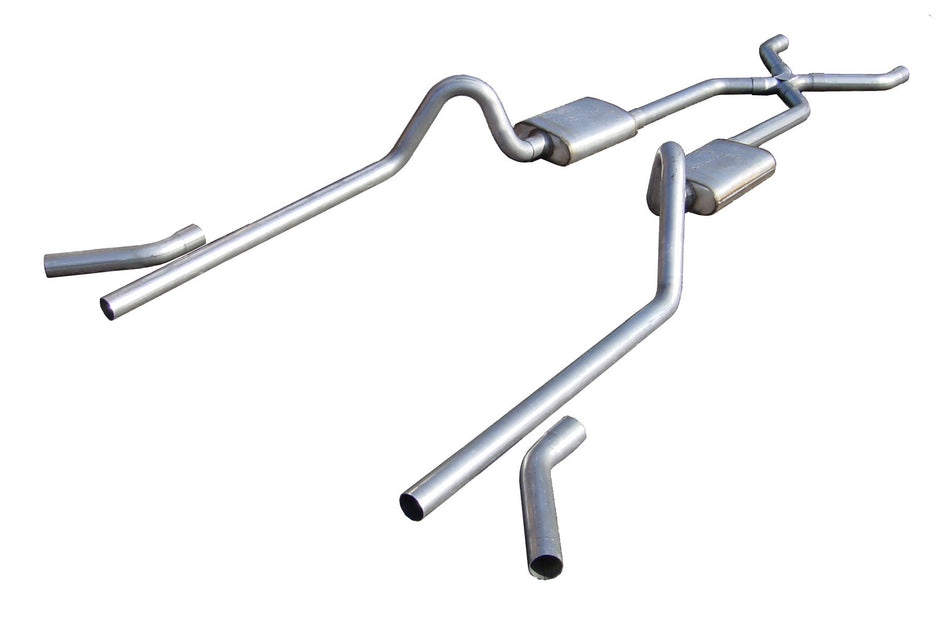 55-57 Chevy H-Bomb Crossmember Back Exhaust