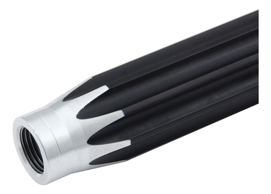 3/8 Aluminum Scalloped Tube 4in