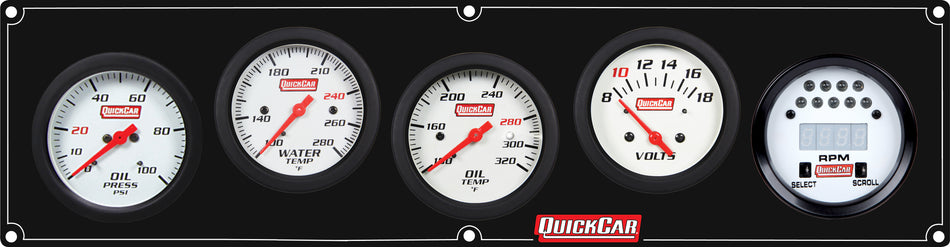 Extreme 4-1 Panel w/Tach OP/WT/OT/VT Black