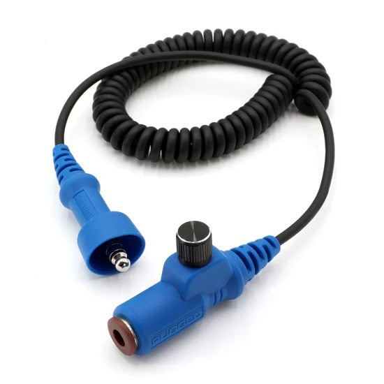 Cord Headset to Rugged Radio W/ Volume Adjuster