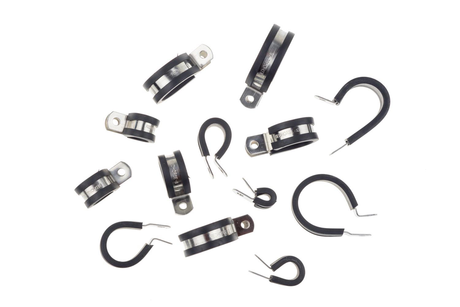 16AN Cushioned Hose Clamp 10/pkg