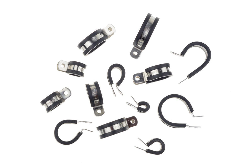 16AN Cushioned Hose Clamp 10/pkg