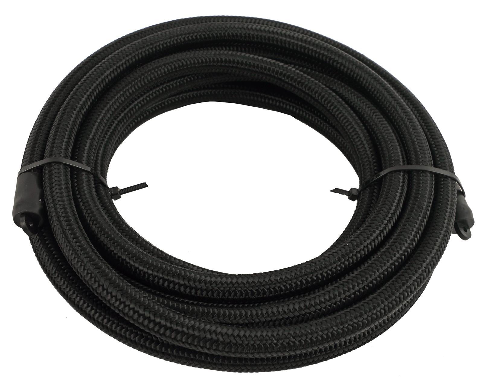 6AN eSeries 235 E85 Nylon Hose 3ft Black