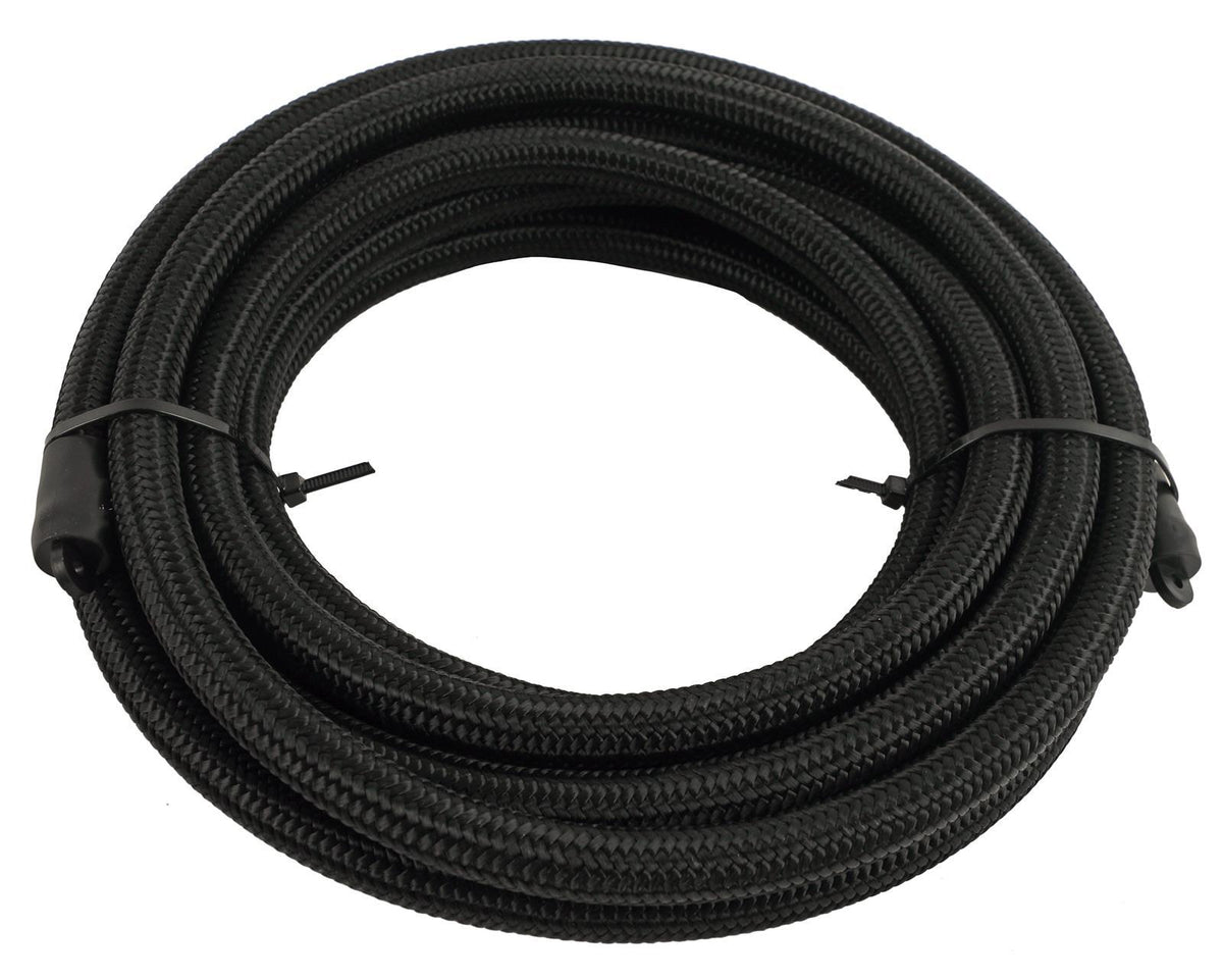 12AN eSeries 235 E85 Nylon Hose 10ft Black