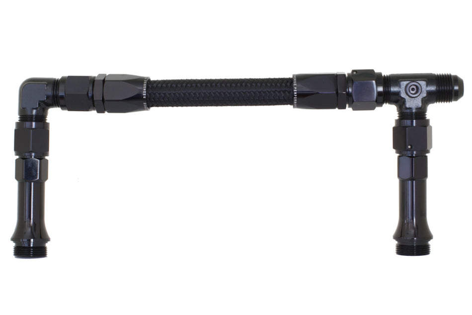 6an X 7/8-20  Dual Inlet Holley-4160  Carb