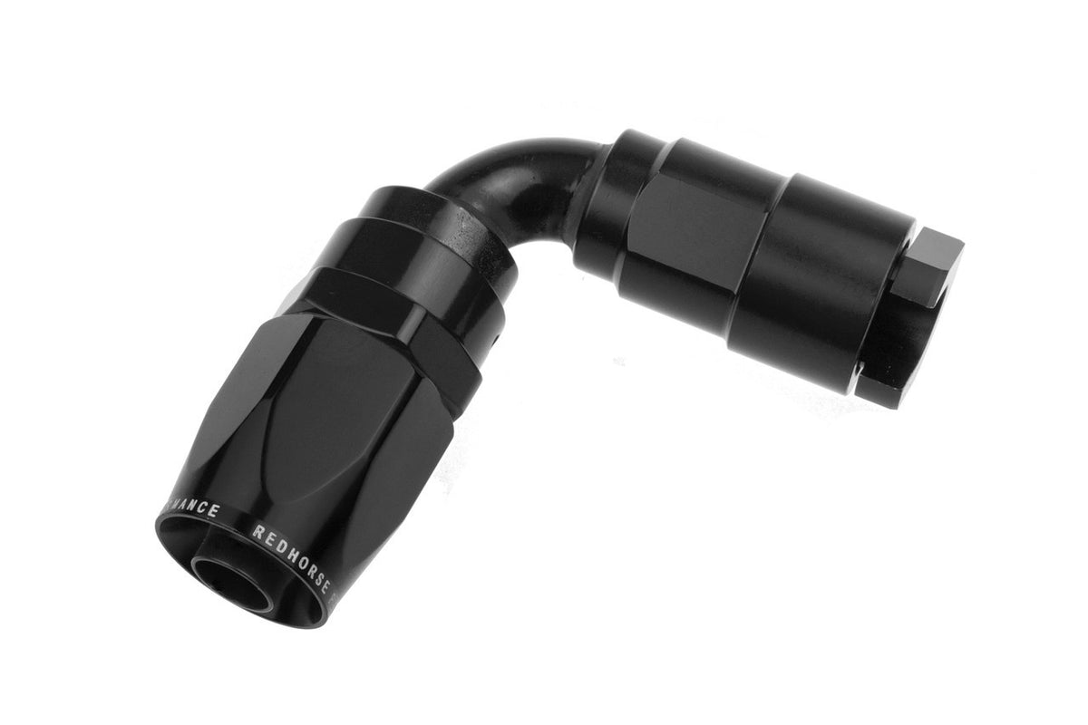6AN to 5/16in SAE Quick Disconnect Female 90Deg