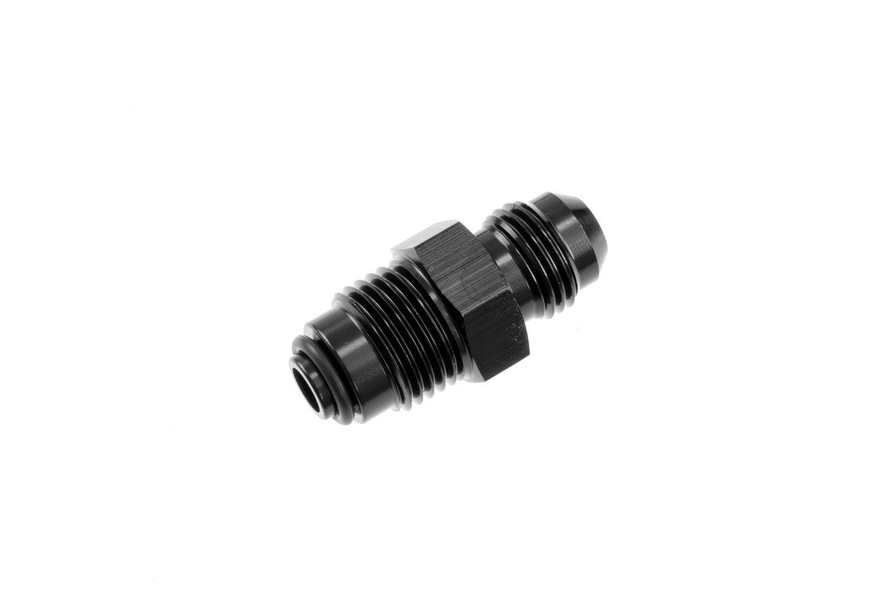 6AN Male to 9/16-18 O-Ring Aluminum  Black