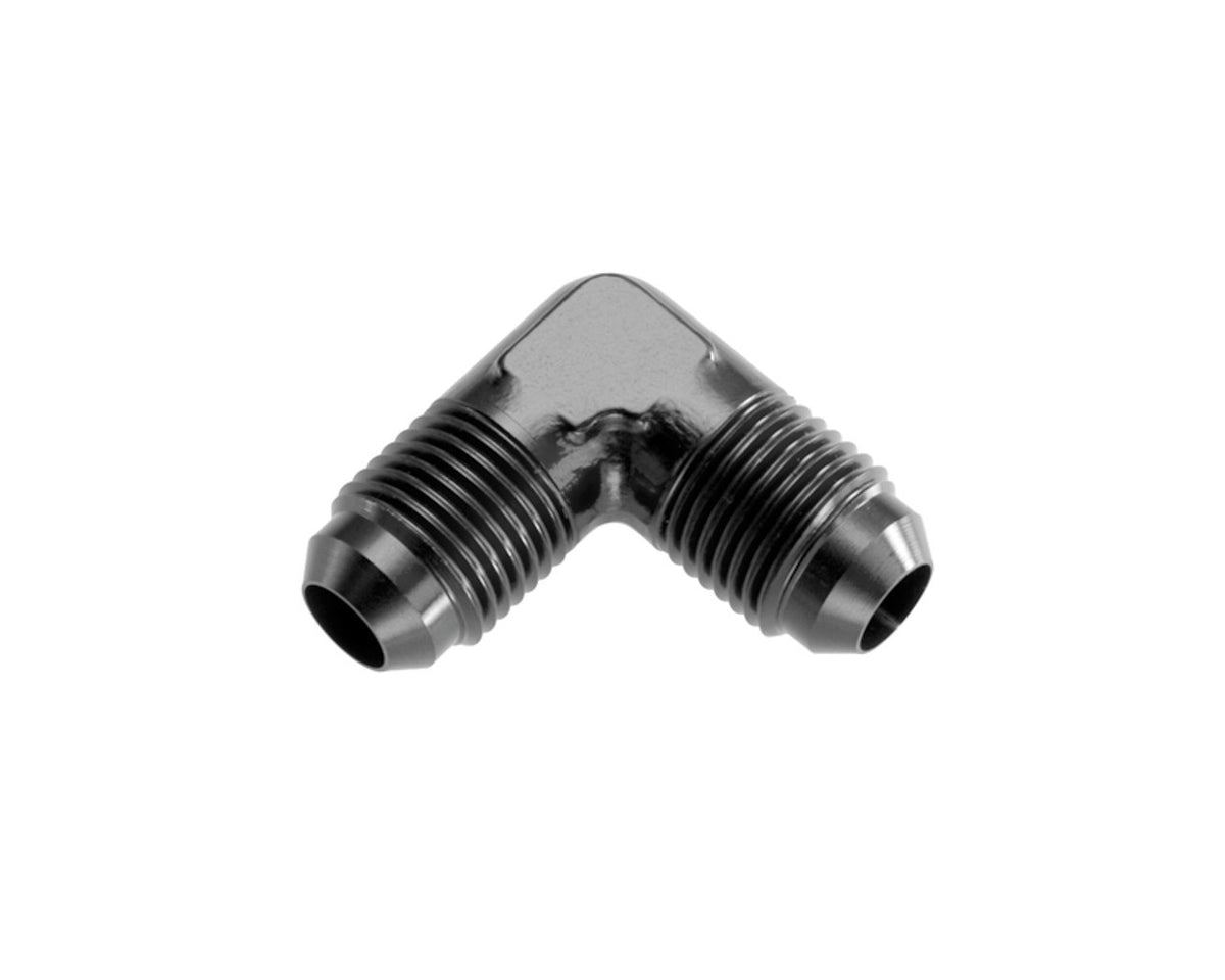 3AN Male to 3AN Male 90Deg Flare adapter BLK
