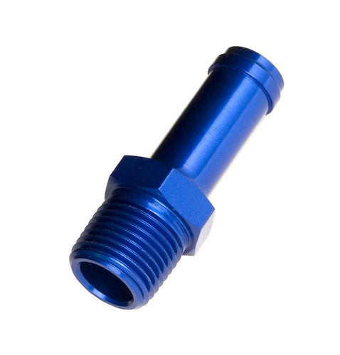 3/4in Hose to 3/4in NPT Male Straight Blue