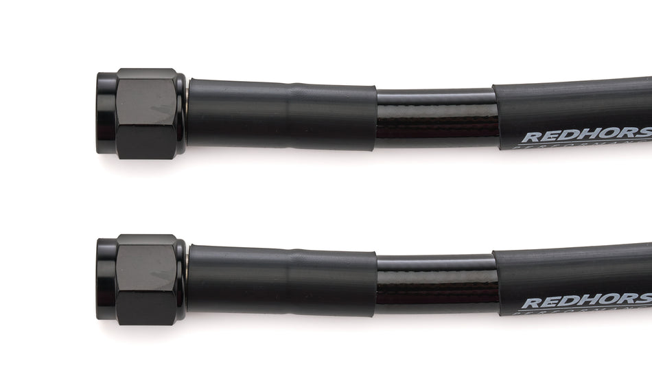 6AN 8in Nitrous Line Black