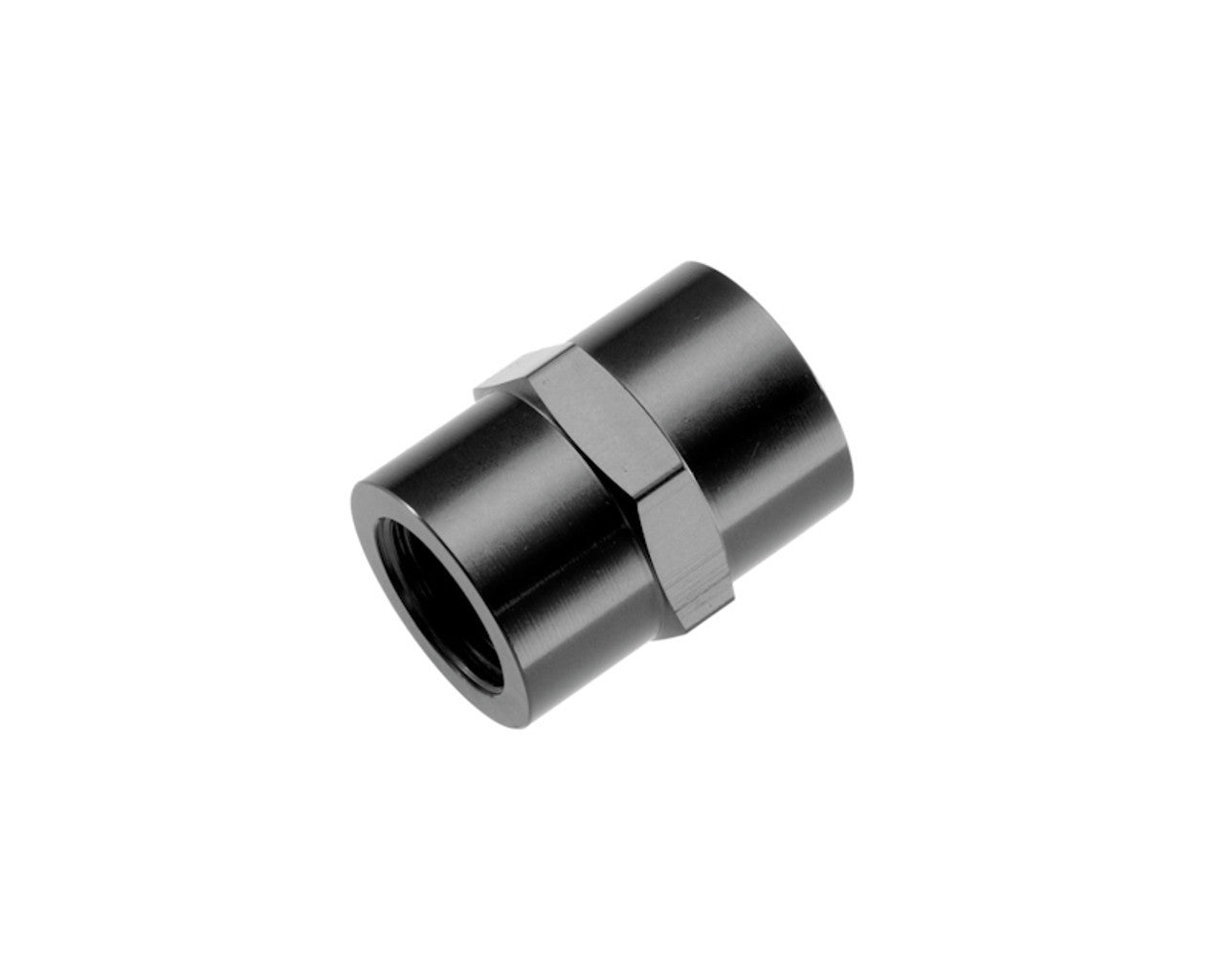 1/8in NPT Female Pipe Coupler Black