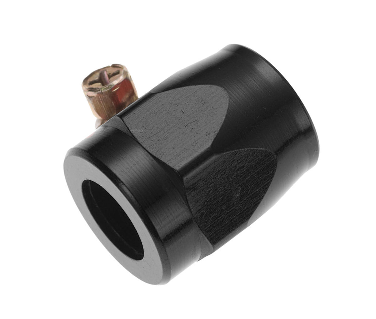 6AN Anodized Hose Finisher Black