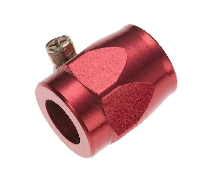 7AN Anodized Hose Finish Red