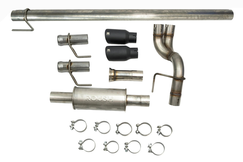 21-26 F-150 5.0 Exhaust Rear Bumper Exit Blk Tip