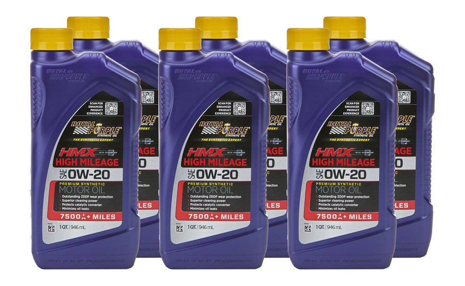 0W20 HMX Multi-Grade Oil Case 6 x 1 Quart