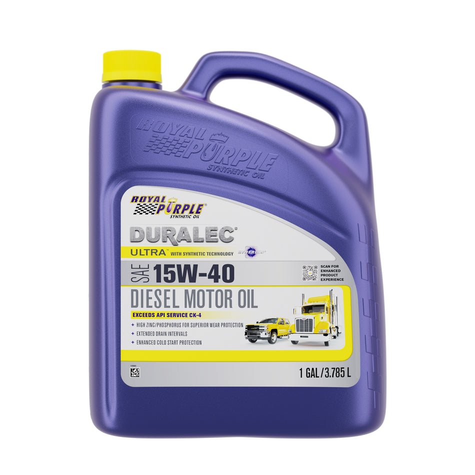 Duralec Ultra 15W40 Oil Case 3 x 1 Gallon