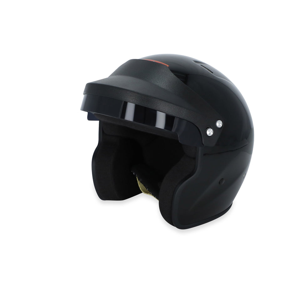 Helmet Open Face Medium Black SA2025