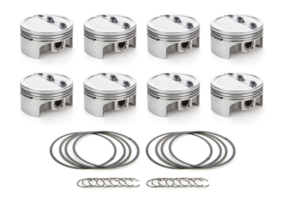 SBC Dished Piston Set 4.040 Bore -12.3cc
