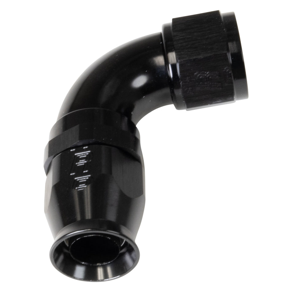 12AN 90Deg Pro Hose End PTFE Black