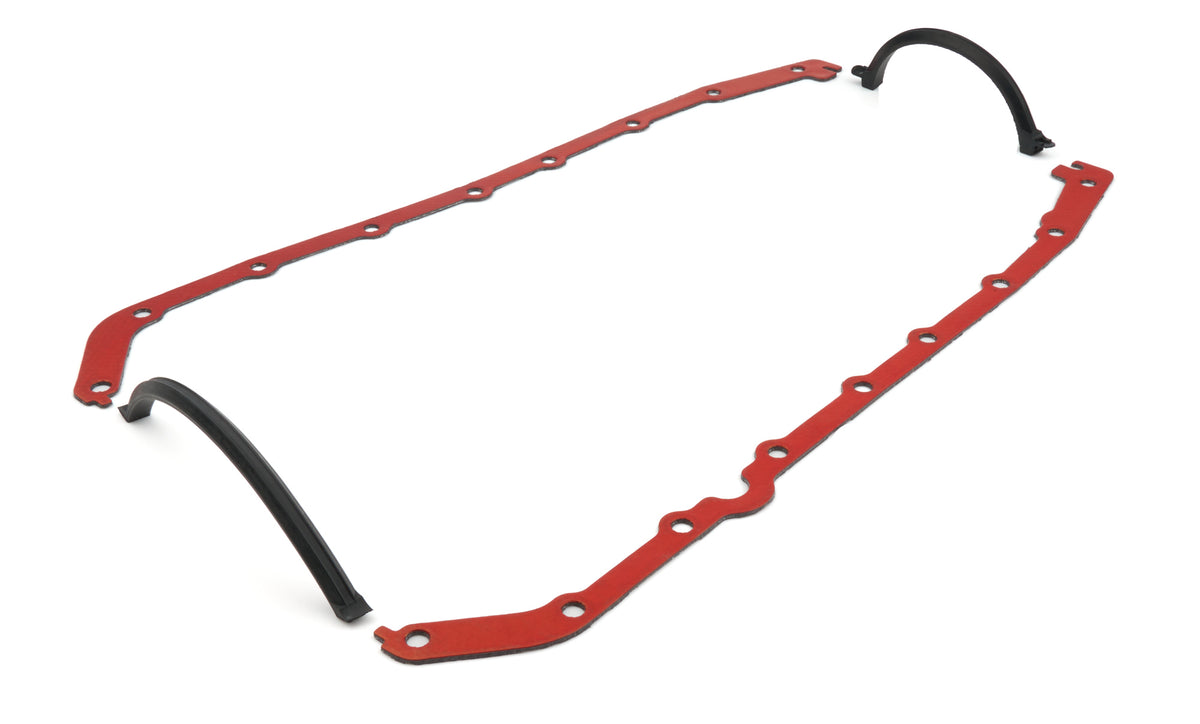 Olds V8 Oil Pan Gasket Set - Steel Core