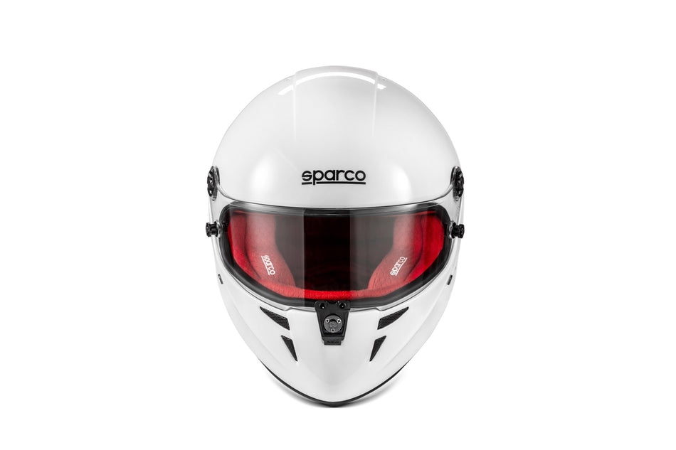 Helmet Stealth Medium / Large White Red SA2025