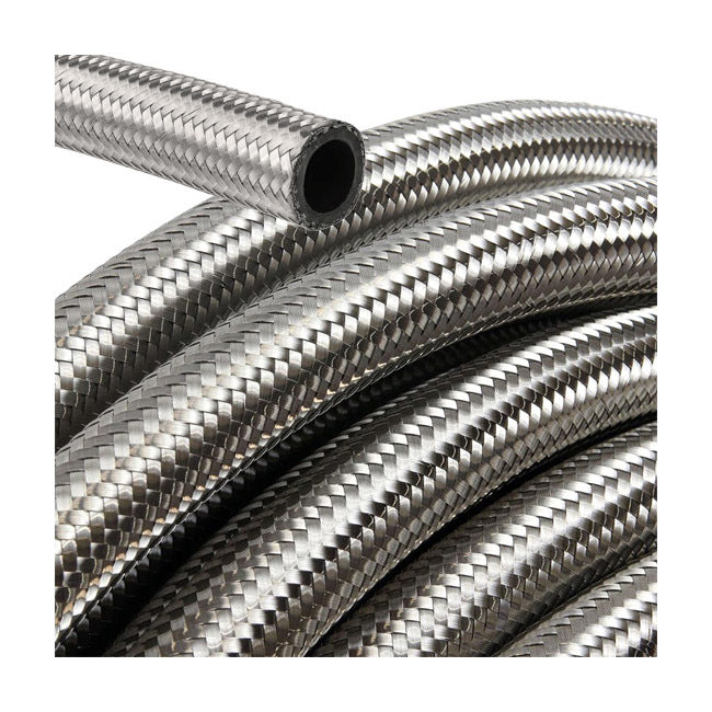 #10 SS Braided Hose 12ft