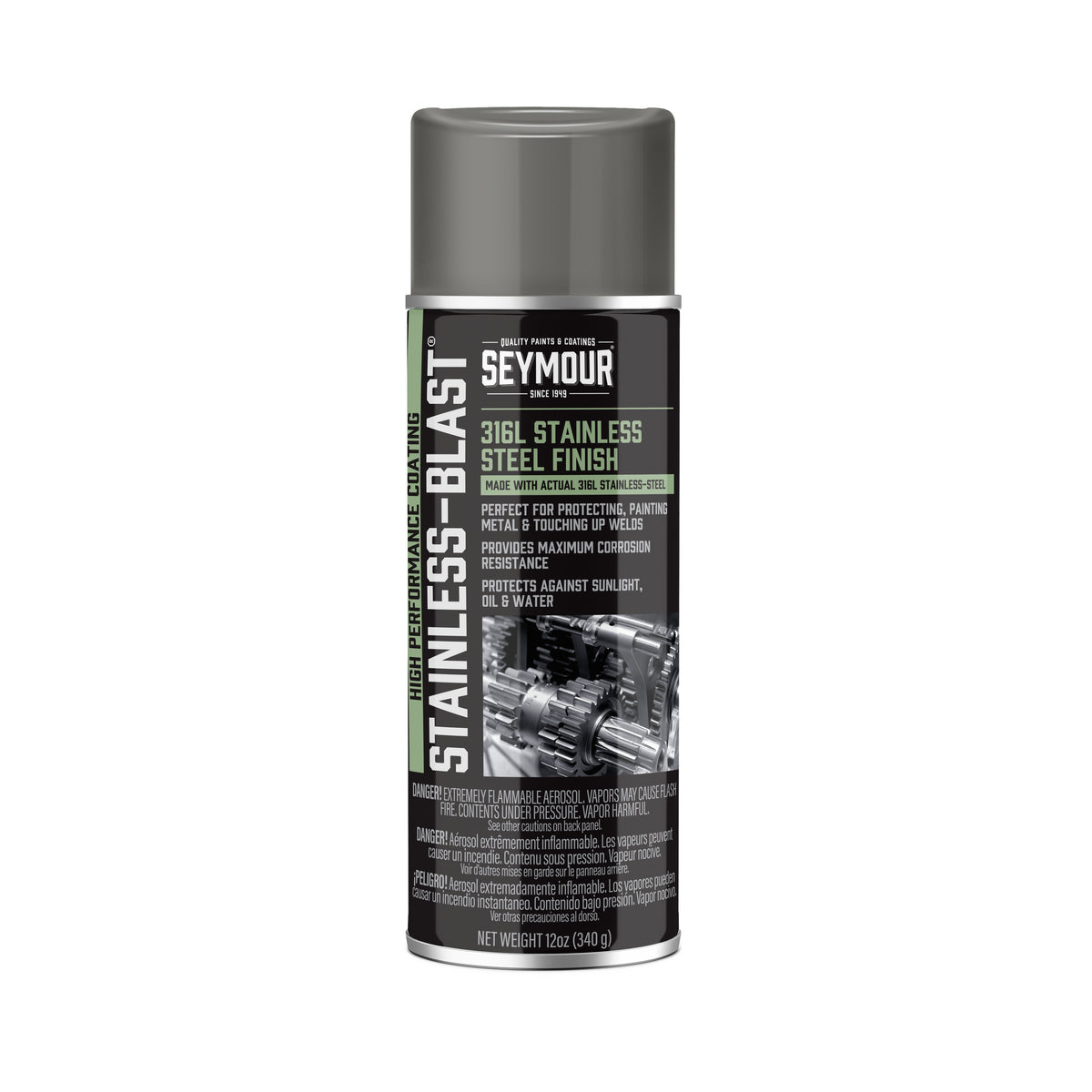 Stainless Blast Paint Spray Can 13oz