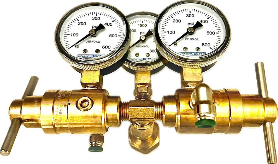 CO2 Regulator Dual Output