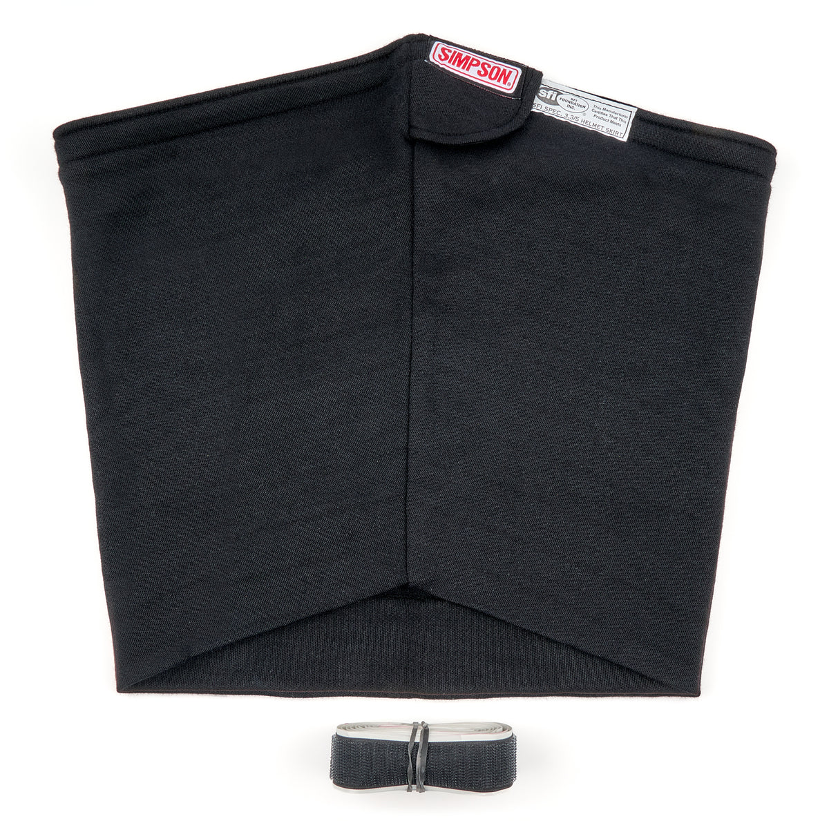 Nomex Helmet Skirt Black Large SFI 5