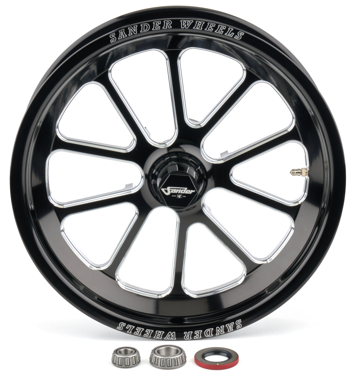 740 SERIES 15X3.5 FRGD 1 0 SPOKE SPINDLE MNT ANGL