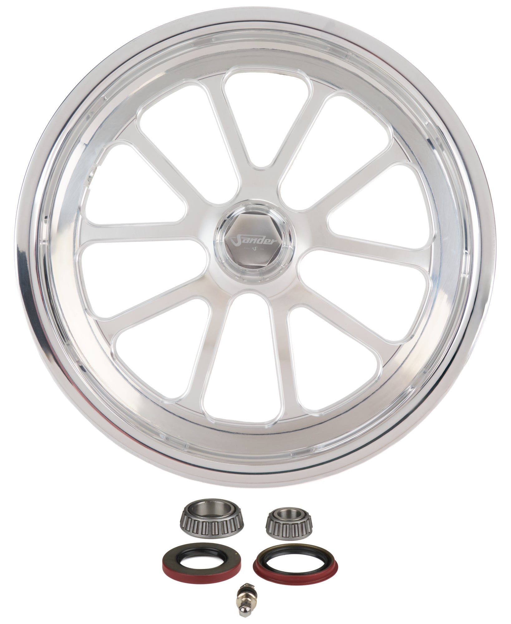 740 SERIES 15X3.5 FRGD 1 0 SPOKE SPINDLE MNT STRA