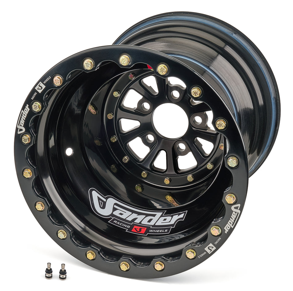 762 Series 16x16x4in 5x4.75 Bolt DBL BLK Cen