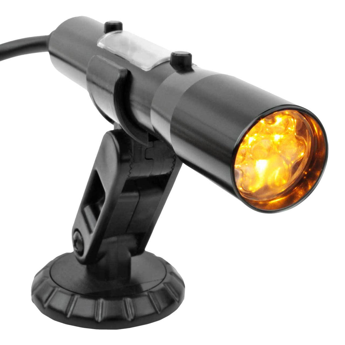 SST Shift Light Yel LED Black Housing