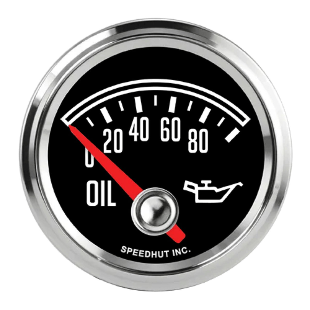 2-1/16in Classic Oil Pressure Gauge 0-100psi