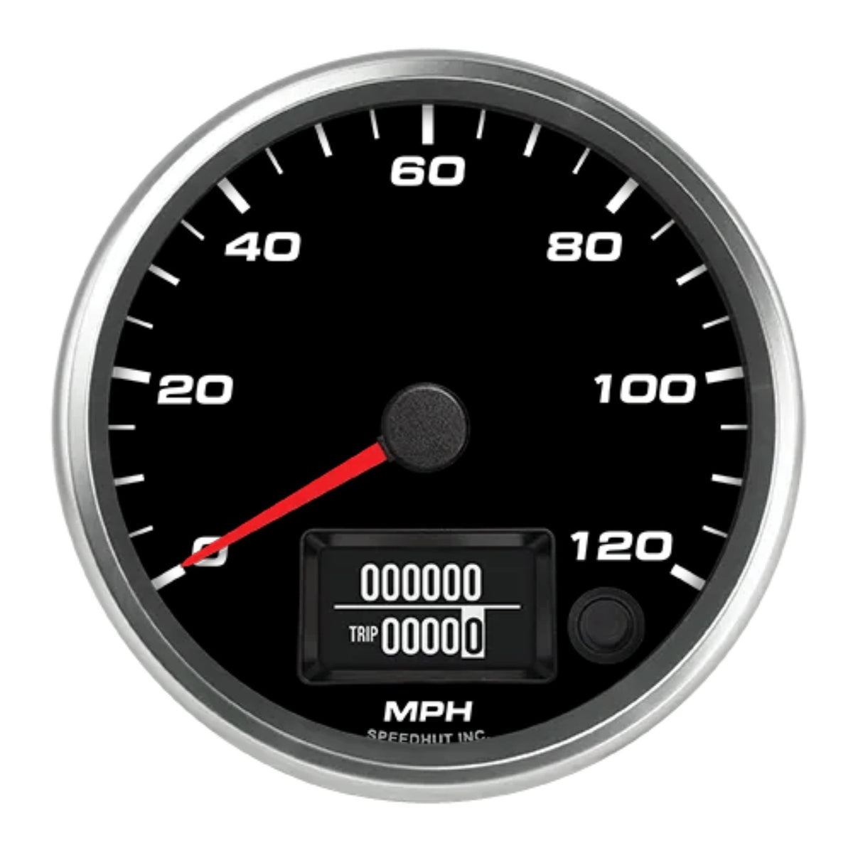 4in GPS Speedo 120mph Black Face