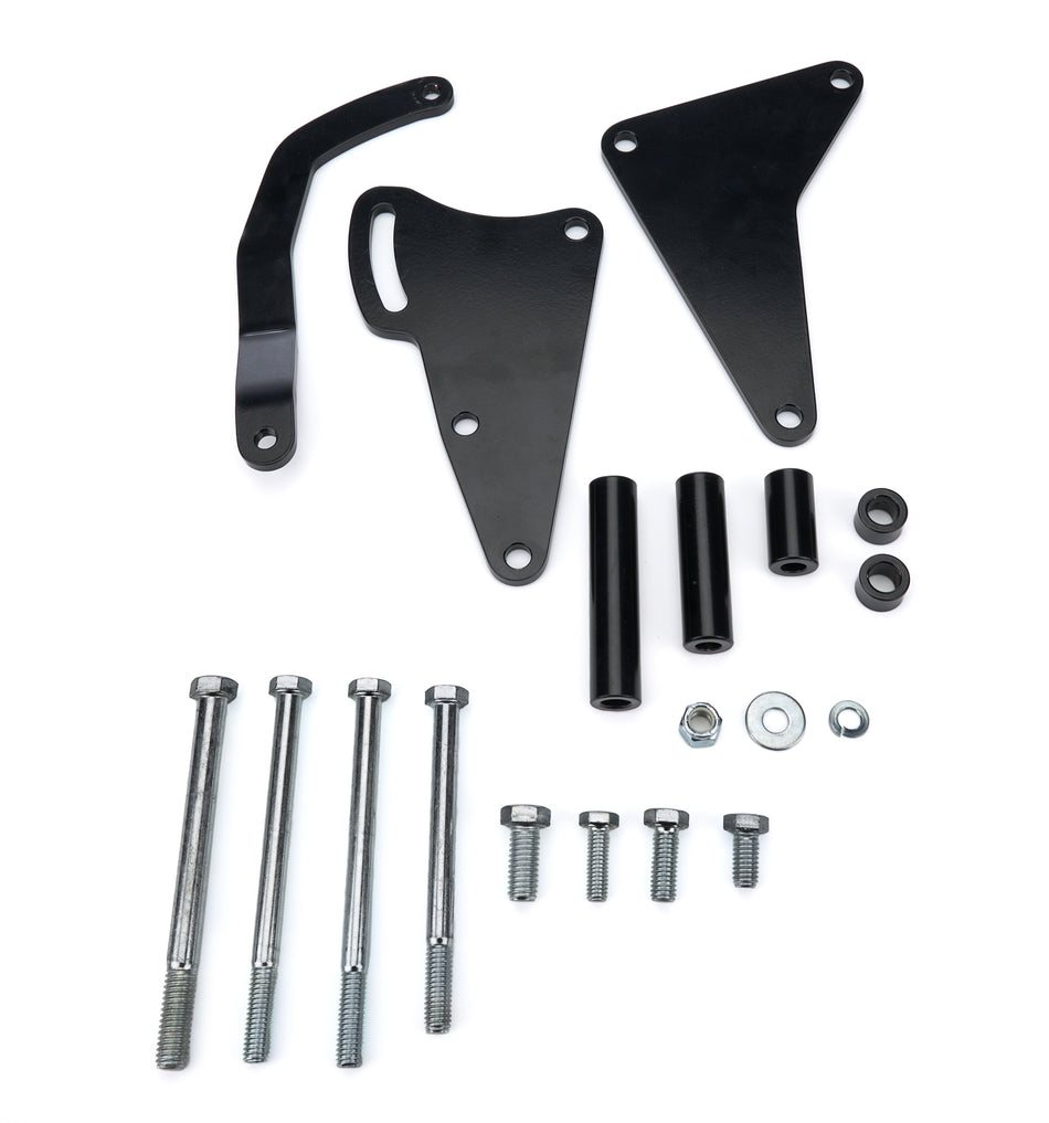Alternator Bracket BBC Long Water Pump Black