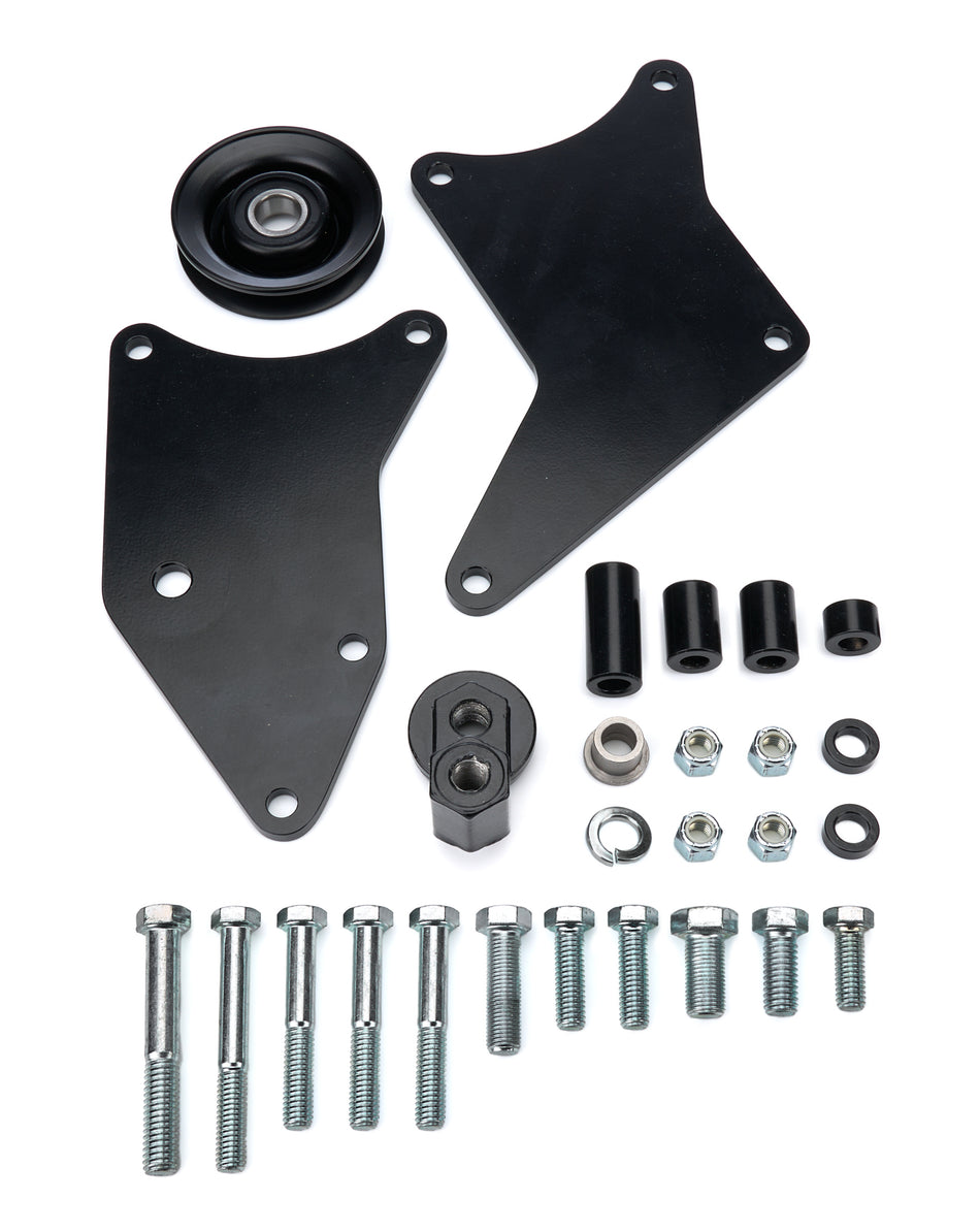 A/C Compressor Bracket BBC Short Water Pump Blk