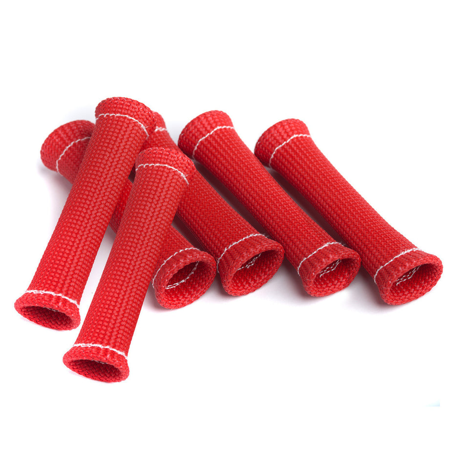 Cool-It Plug Wire Sleeve 6 Pack Red