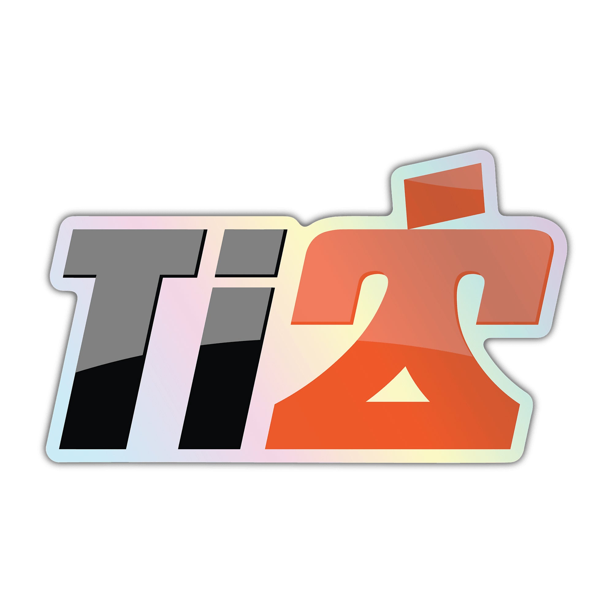 Decal Sticker Ti22 Logo Holographic