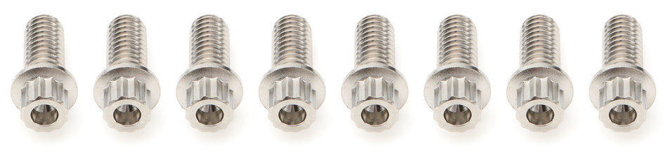 Brake Rotor Bolt Kit 8pc Titanium 5/16-18x3/4