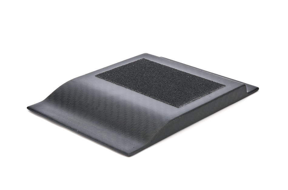 Heel Riser 1/2in Tall 4.25in Wide Carbon Fiber