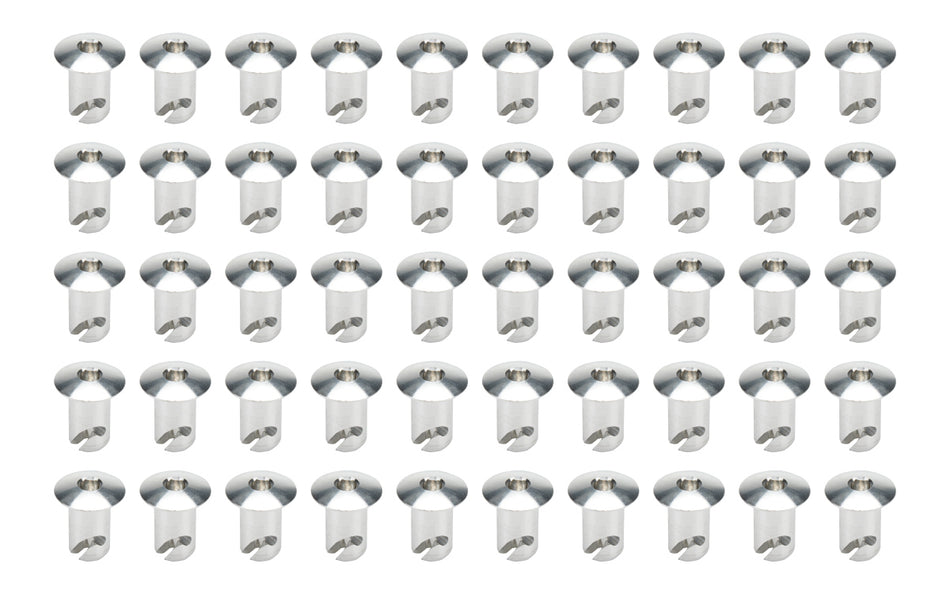 Allen Head Quick Turn Fastener .500 Plain Alum
