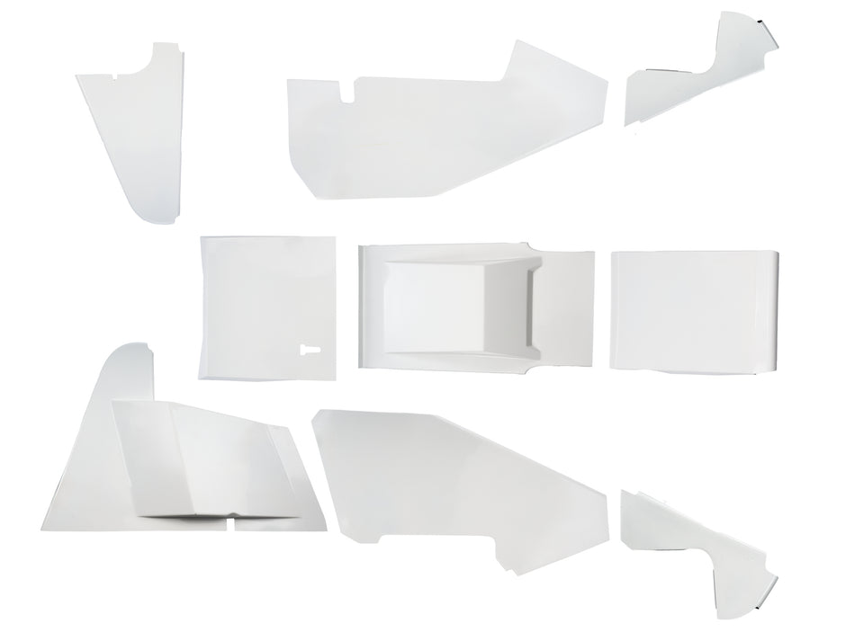 5-Series Sprint Car Body Complete White