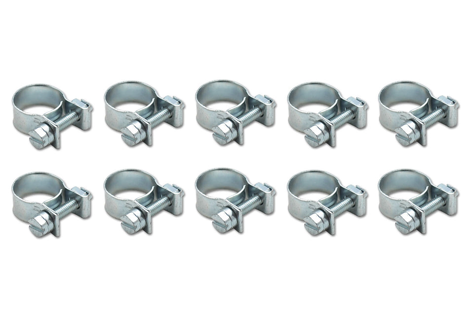 Fuel Injector Style Mini Hose Clamp: 12mm-14mm (