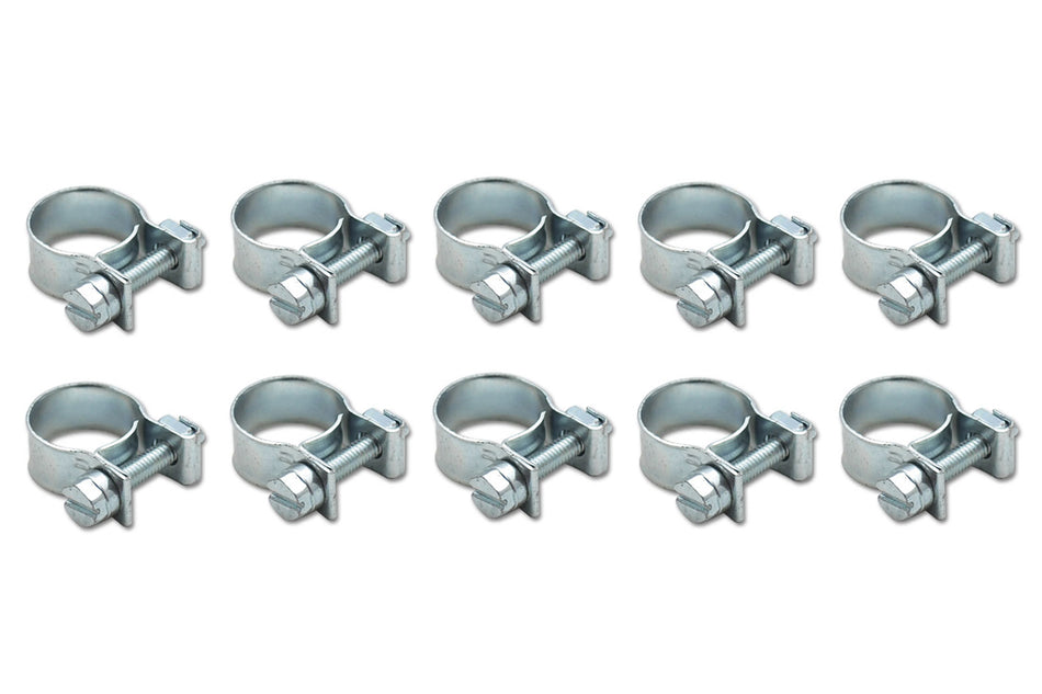 Fuel Injector Style Mini Hose Clamp: 15mm-17mm (